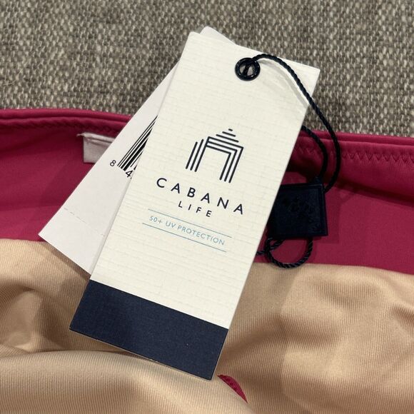 Cabana Life Swim Skirt Womens XS Lined UPF 50+ Sun Protection Pink New - Picture 3 of 8